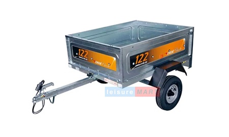 Erde 122 Car Trailer Sold Assembled